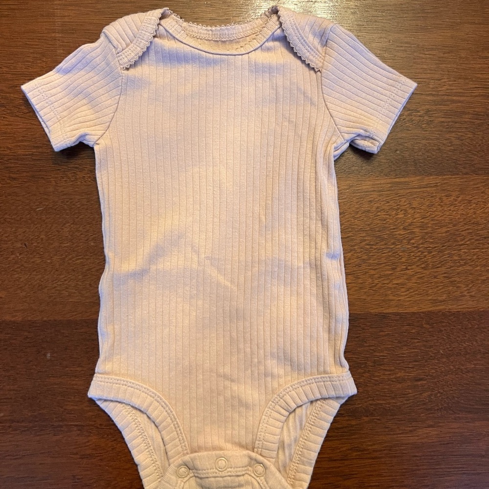 Ribbed Cream One Piece